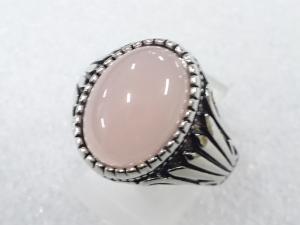 ローズクォーツ　指輪(21号)